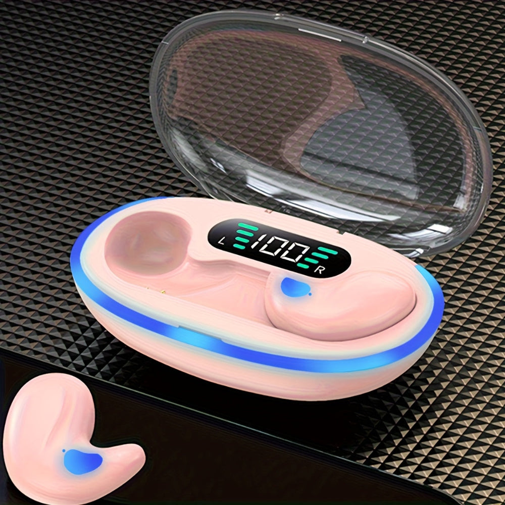 Wireless Bluetooth Earbuds | LED Display Charging Case